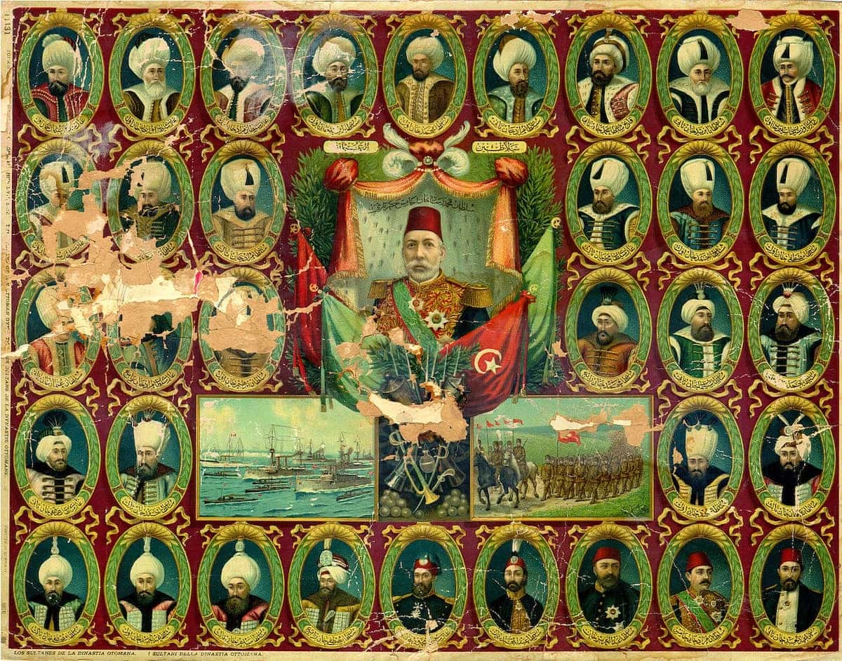 Los Sultanes del Imperio Otomano