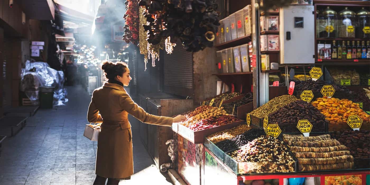 El bazar egipcio de Estambul